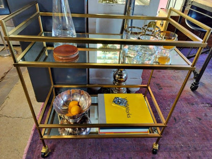 West Elm Gold Bar Cart (Reg. $549)