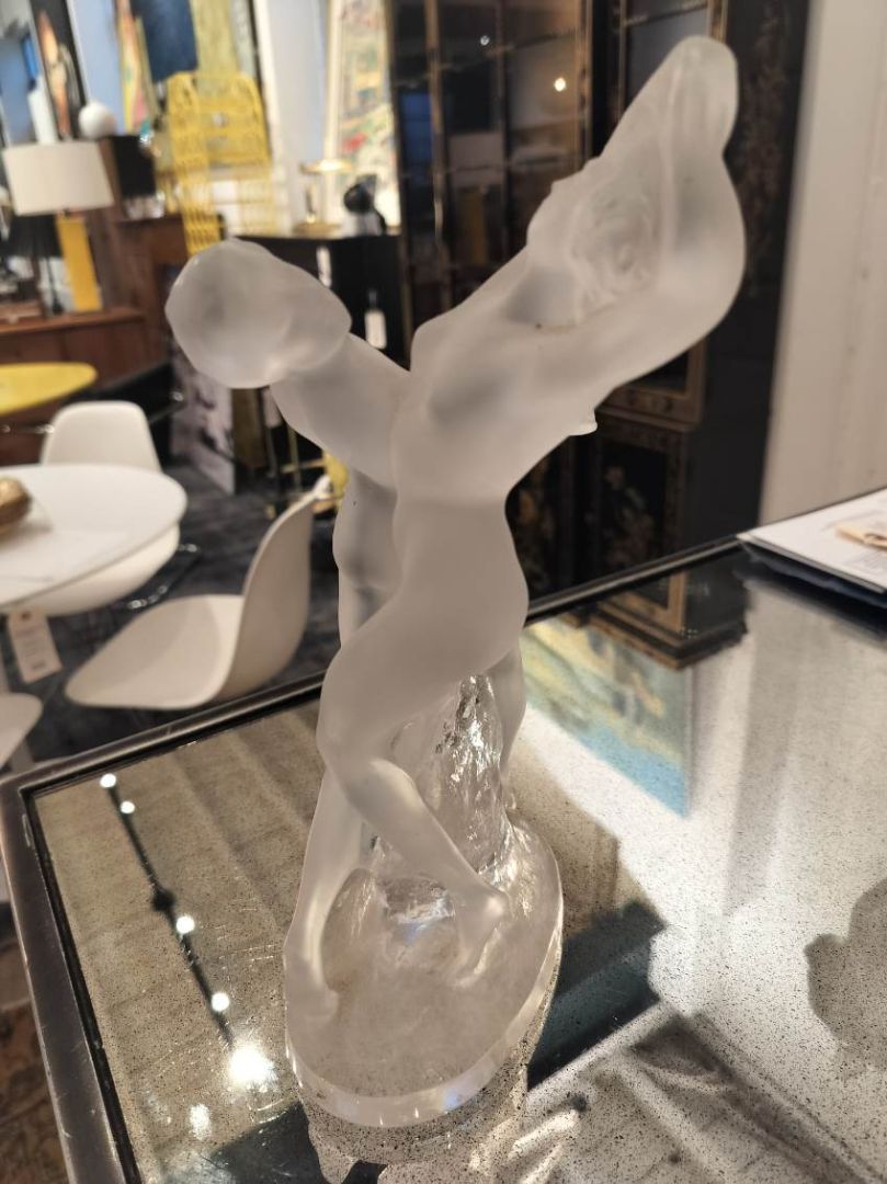 Lalique Cat or Dancing Ladies Statue (France). EACH