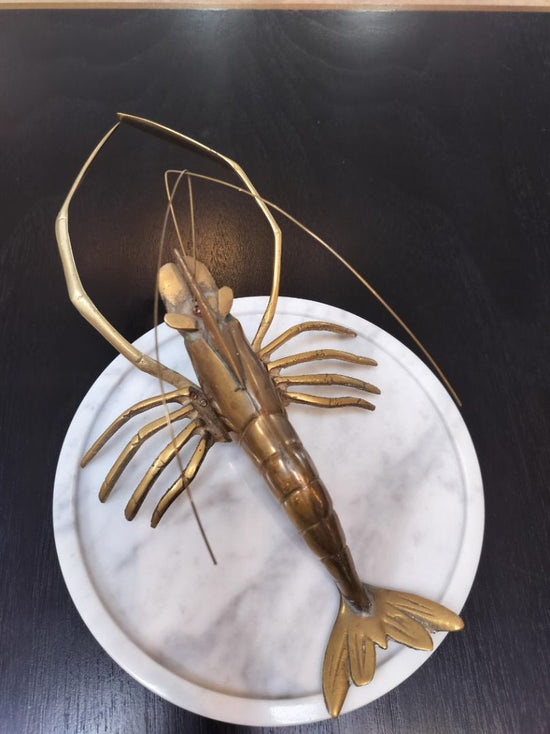 Modernest Vintage Brass Lobster
