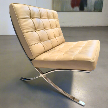 Barcelona Style Leather Chair