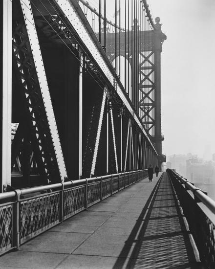 Vintage Brooklyn Bridge Wall Art