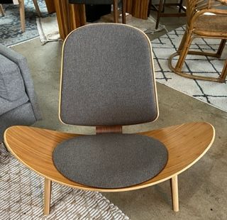 MCM Hans Wagner Style Shell Chair