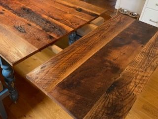 *Vermont Custom made expanding farm table