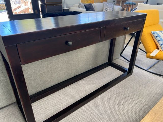 New Bernhardt Brunello console table with 2 drawers