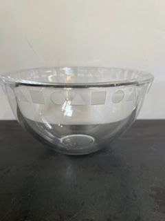 **Saski Ward Bennett for Sasaki Geometric Crystal Bowl.  Original Price $450