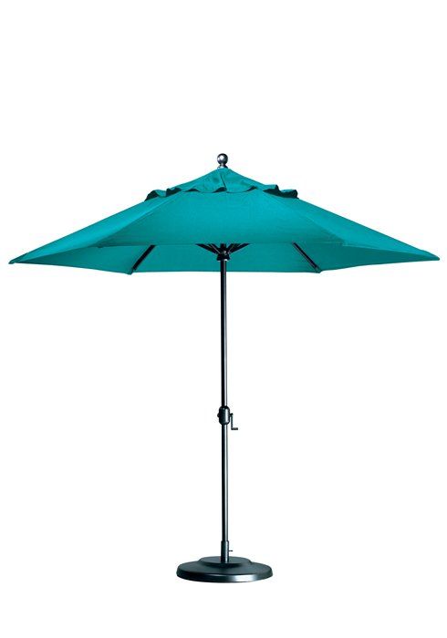 Tropitone Umbrella and Base.  Original Price: $1325