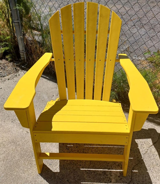 Adirondack Happy Yellow Chair. Polywood. Price EACH. 2 Available