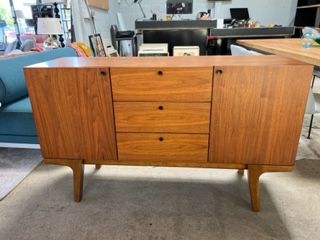 West Elm MCM buffet with drawers and 2 cabinets