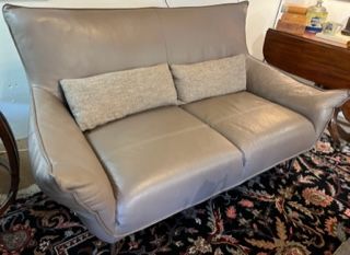 Jason Gray Modern Loveseat