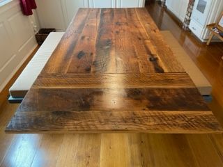 *Vermont Custom made expanding farm table