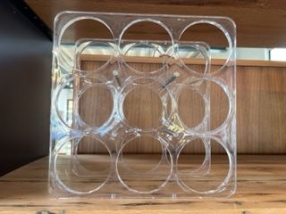 Vintage Lucite Wine Holder