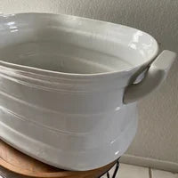 Arbone France Vintage French Ironstone Ice Bucket