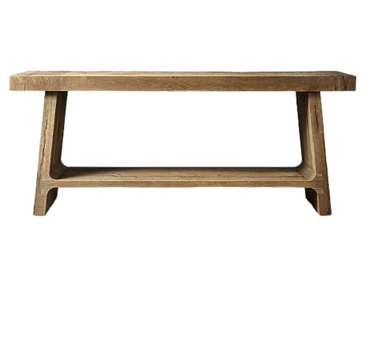 RH Davos Oak Coffee table. Original price: $2335