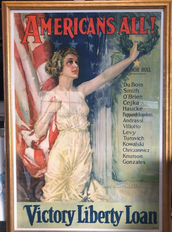 Vintage Americans All! Poster
