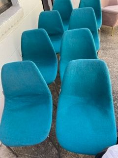 Set of 8 Zuiver Albert Kuip Side Chairs