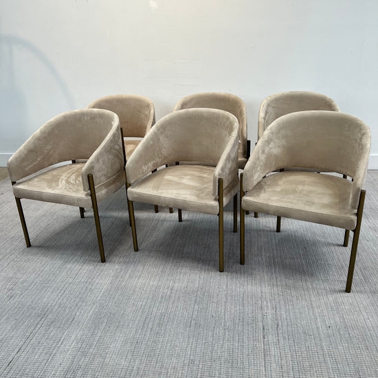 Rove Concepts Set of 6 Solana Dining Chairs