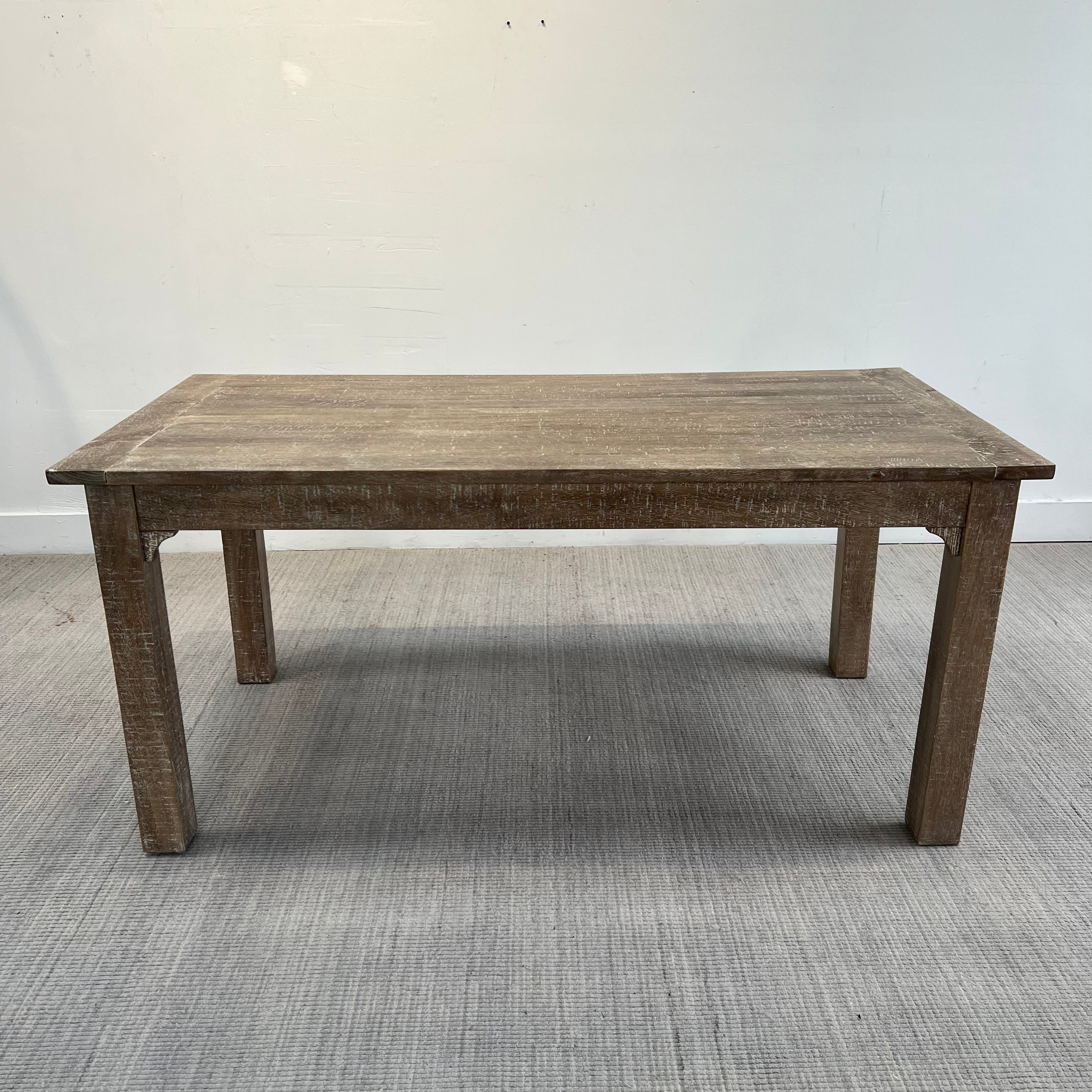 Pottery Barn Weathered Dining Table