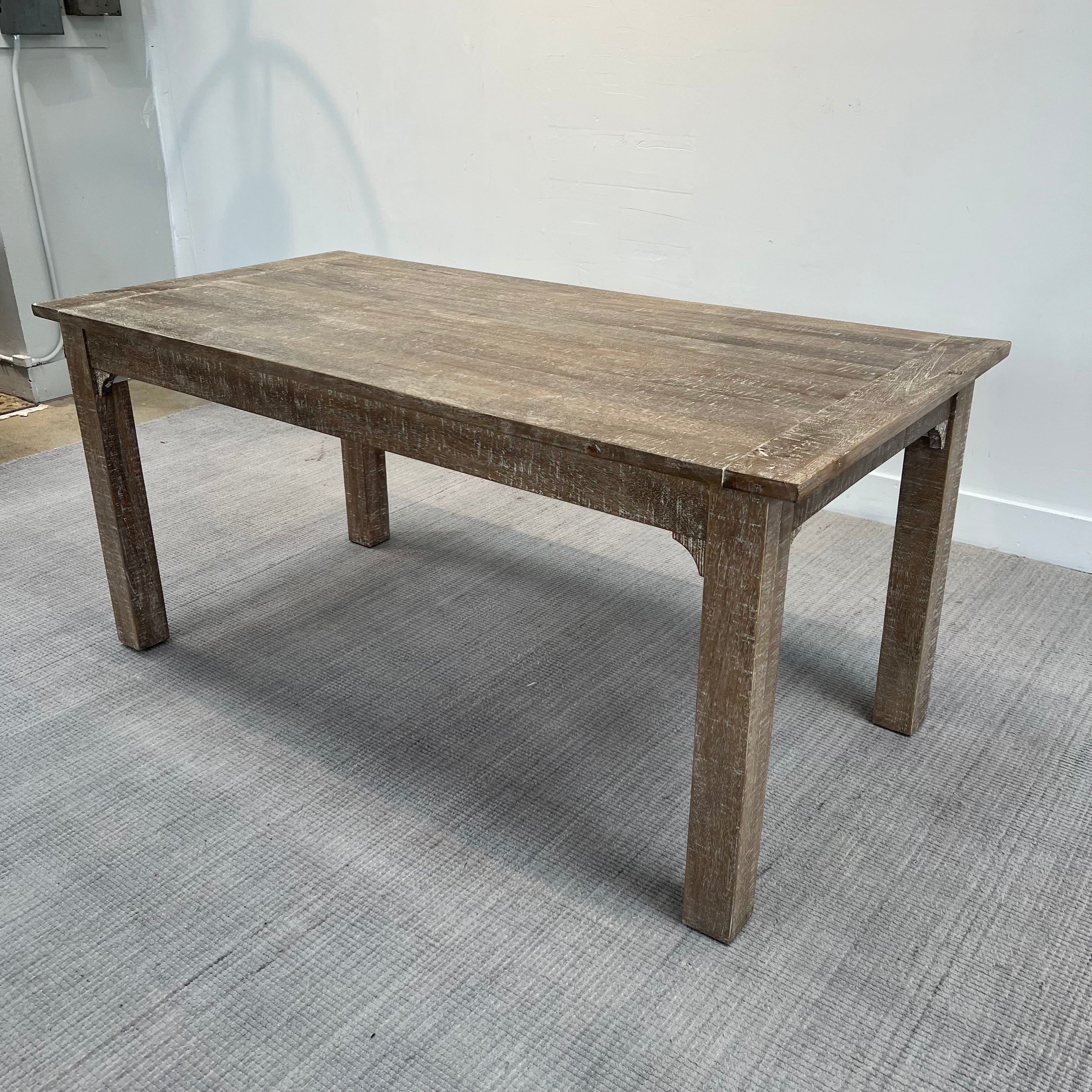 Pottery Barn Weathered Dining Table