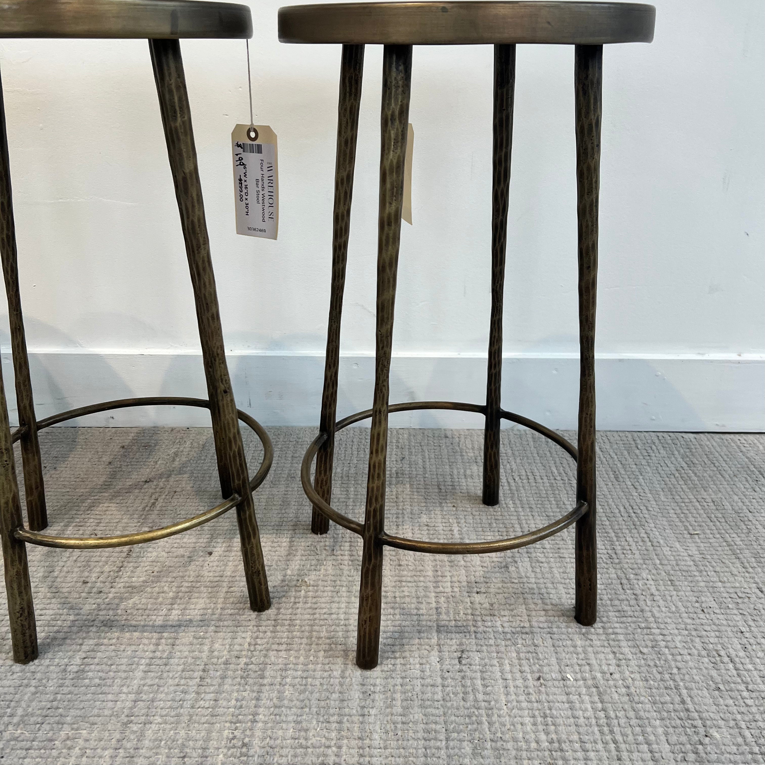 Four Hands Set of 5 Westwood Bar Stool