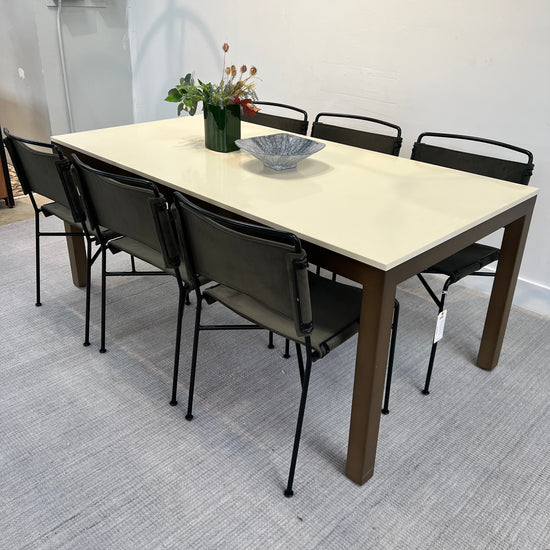 Ruby Living Design Classic Parsons Dining Table