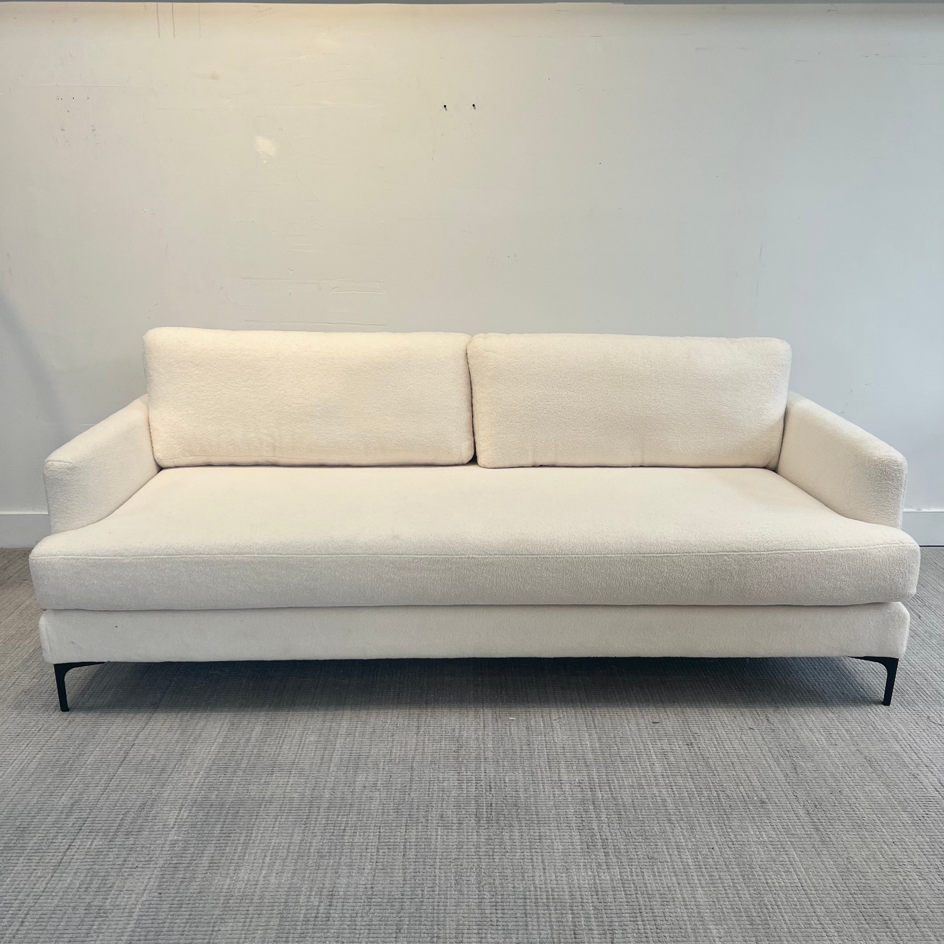 Interior Define Boucle Modern Sofa