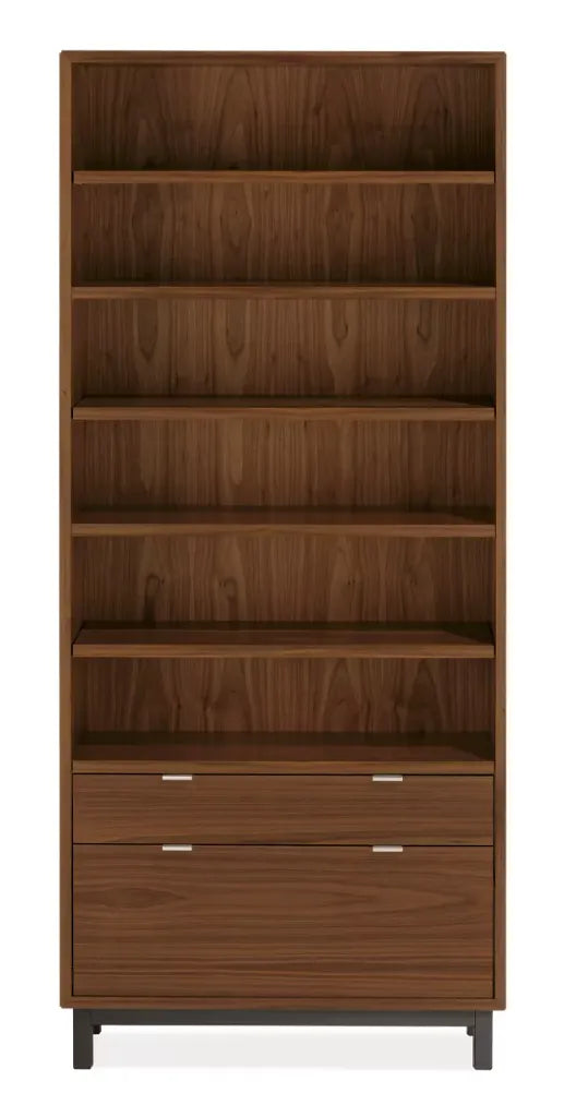 *Room & Board Copenhagen Book Shelves w two drawers