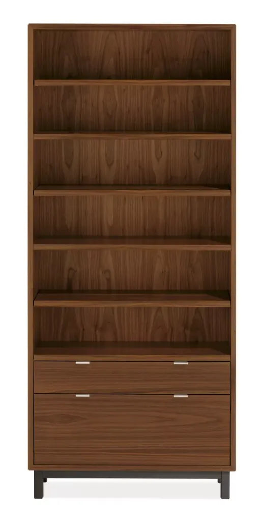 *Room &amp; Board Copenhagen Book Shelves w two drawers